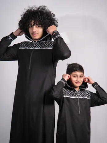 Kids Premium Thobe 235 Black